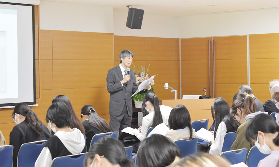 学校法人和洋学園「第10回 創立125周年記念連続講演会」佐藤勝明氏による講演会を開催しました