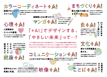 「+AI」でデザインする、「やさしい未来」って・・・？