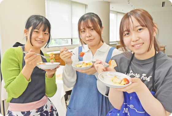 『シャポーで美味しい！ 季節のレシピ』メニューの考案1